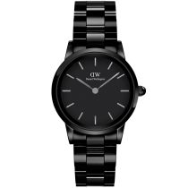 Daniel Wellington DW00100415 Damenuhr Iconic Link Ceramic 28mm 3ATM