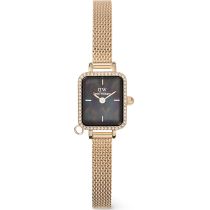 Daniel Wellington DW00100752 Damenuhr Quadro Mini Charm Bezel 18mm 3ATM