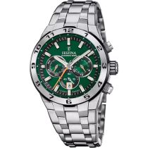 Festina F20670/2 Herrenuhr Chrono Bike 45mm 10ATM 