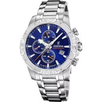 Festina F20704/2 Herrenuhr Timeless Chronograph 45mm 10ATM