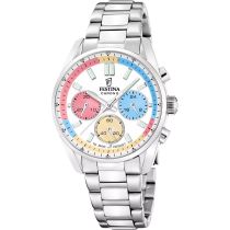 Festina F20753/6 Damenuhr Boyfriend Chronograph 38mm 10ATM