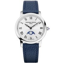 Frederique Constant FC-206RS1S6 Herrenuhr Classic Slimline Ladies Moon 30mm 3ATM