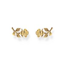 Thomas Sabo H2314-413-39 Vergoldete Ohrstecker Roses Romance Damen