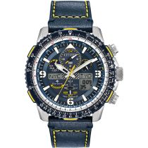 Citizen JY8078-01L Promaster-Sky Blue Angels Funkuhr Eco- Drive Herrenuhr 45mm 20ATM
