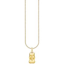 Thomas Sabo KE2325-413-39-L50V Kette mit Haribo Goldbär Anhänger vergoldet Damen