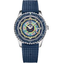 Mido M0268291704100 Herrenuhr Ocean Star Decompression Worldtimer Automatik Set 41mm 20ATM