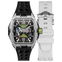 Nubeo NB-6078-08 Herrenuhr Davinci Automatik Limited 46mm 5ATM