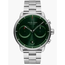 Nordgreen PI42SI3LSIGS Herrenuhr Pioneer Chronograph 42mm 10ATM 
