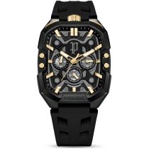 Police PEWGO0092204-SET Herrenuhr Bullhead Chronograph Set 43mm 5ATM