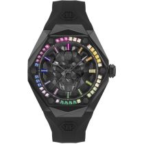 Philipp Plein PWPWA0524 Herrenuhr The $kull Spikes 46mm 5ATM 