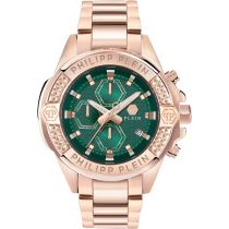 Philipp Plein PWWFA0625 Herrenuhr The $kull Chrono 45mm 5ATM 