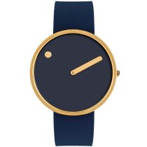 Picto 43318-0520G Midnight Blue Unisex 40mm 5ATM 