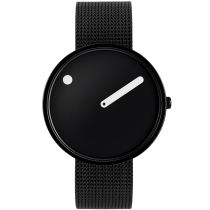 Picto 43361-1020 Black Unisex 40mm 5ATM 
