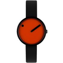 Picto 43373-0112B Damenuhr Orange 30mm 5ATM