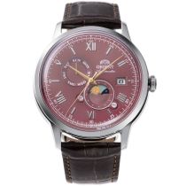 Orient RA-AK0807R30B Herrenuhr Bambino Sun & Moon 41mm 3ATM 