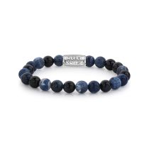 Rebel & Rose Armband Blue Rocks RR-80045-S-L+ Herren