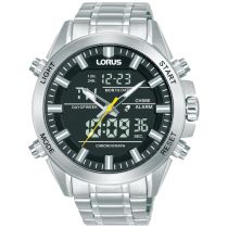 Lorus RW663AX9 Herrenuhr Analog-Digital Alarm Chronograph 45mm 10ATM 