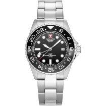 Swiss Alpine Military 7052.1122 Herrenuhr Nautilus GMT 42mm 10ATM 