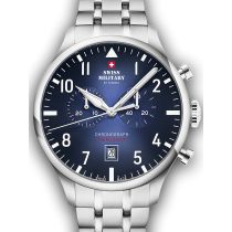 Swiss Military SM34098.03 Vintage Chronograph Herren 43mm 10ATM