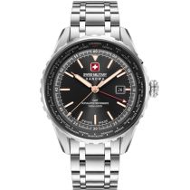 Swiss Military Hanowa SMWGH0003203 Herrenuhr Afterburn GMT 44mm 10ATM 