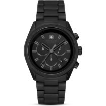 Swiss Military Hanowa SMWGI0004230 Herrenuhr Navalus Pro Chrono Stealth 43mm 10ATM