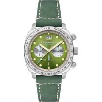 Spinnaker SP-5068-06 Herrenuhr Hull Chronograph Shire Green 42mm 10ATM