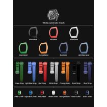 Tsar Bomba TB8218(1+7)FKM-06 Herrenuhr Atomic Combo austauschbare Automatikuhr 45mm 10ATM 