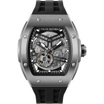 Tsar Bomba TB8228T-01 Herrenuhr Elemental Titanium Automatik 45mm 5ATM