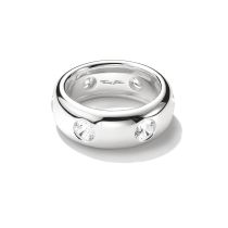 Thomas Sabo TR2519-051-14-58 Ring mit weißen Zirkoniasteinen Silber Damen