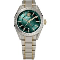 Versace VEAFA0524 Herrenuhr V-Code GMT 42mm 5ATM 