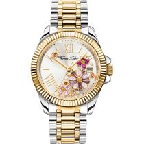 Thomas Sabo WA0382-291-201 Damenuhr Blumen 33mm 5ATM 