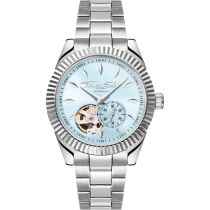 Thomas Sabo WA0417-201-209 Unisex Eisblau Automatik 36mm 5ATM 