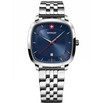 Wenger 01.1921.103 Herrenuhr Vintage Classic 37mm 5ATM