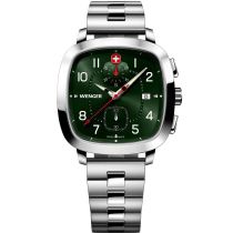 Wenger 01.1933.112 Herrenuhr Vintage Sport Chronograph 40mm 5ATM