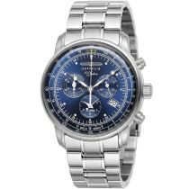 Zeppelin 7680MB-3 Herrenuhr 100 Jahre Zeppelin Chronograph 43mm 5ATM 