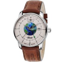 Zeppelin 8468-5 Herrenuhr Atlantic Automatik 42mm 5ATM