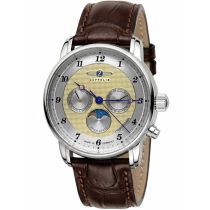 Zeppelin 8536-5 Herrenuhr Friedrichshafen Mondphase 40mm 5ATM