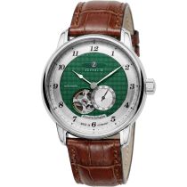 Zeppelin 8566-2 Herrenuhr Friedrichshafen Open Heart Automatik 40mm 5ATM