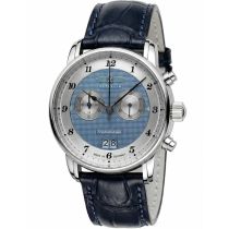 Zeppelin 8584-3 Herrenuhr Friedrichshafen Chronograph 41mm 5ATM 