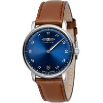 Zeppelin 8643-3 Monotimer Damenuhr 36mm 5ATM