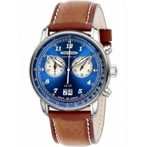 Zeppelin 8684-3 Herrenuhr LZ127 Graf Zeppelin Chronograph 40mm 5ATM