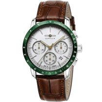 Zeppelin 8878-4 Herrenuhr New York Chronograph 43mm 5ATM 