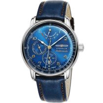 Zeppelin 9690-3 Herrenuhr Méditerranée Automatik 42mm 5ATM