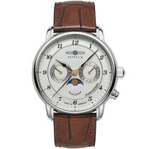 Zeppelin 8536-1 Herrenuhr Friedrichshafen Mondphase 40mm 5ATM 