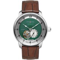 Zeppelin 8566-2 Herrenuhr Friedrichshafen Open Heart Automatik 40mm 5ATM 