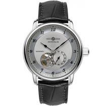 Zeppelin 8566-4 Herrenuhr Friedrichshafen Open Heart Automatik 40mm 5ATM 