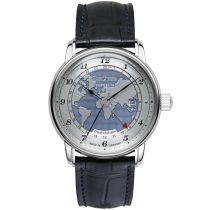 Zeppelin 8596-3 Herrenuhr Friedrichshafen GMT Automatik 42mm 5ATM 