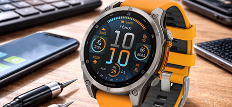 Beispiel-Foto einer Garmin Venu X1 GPS Smartwatch