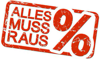 Ausverkauf im Uhrenshop - Alles muss raus! Ausverkauf im Uhrenshop - Alles muss raus!