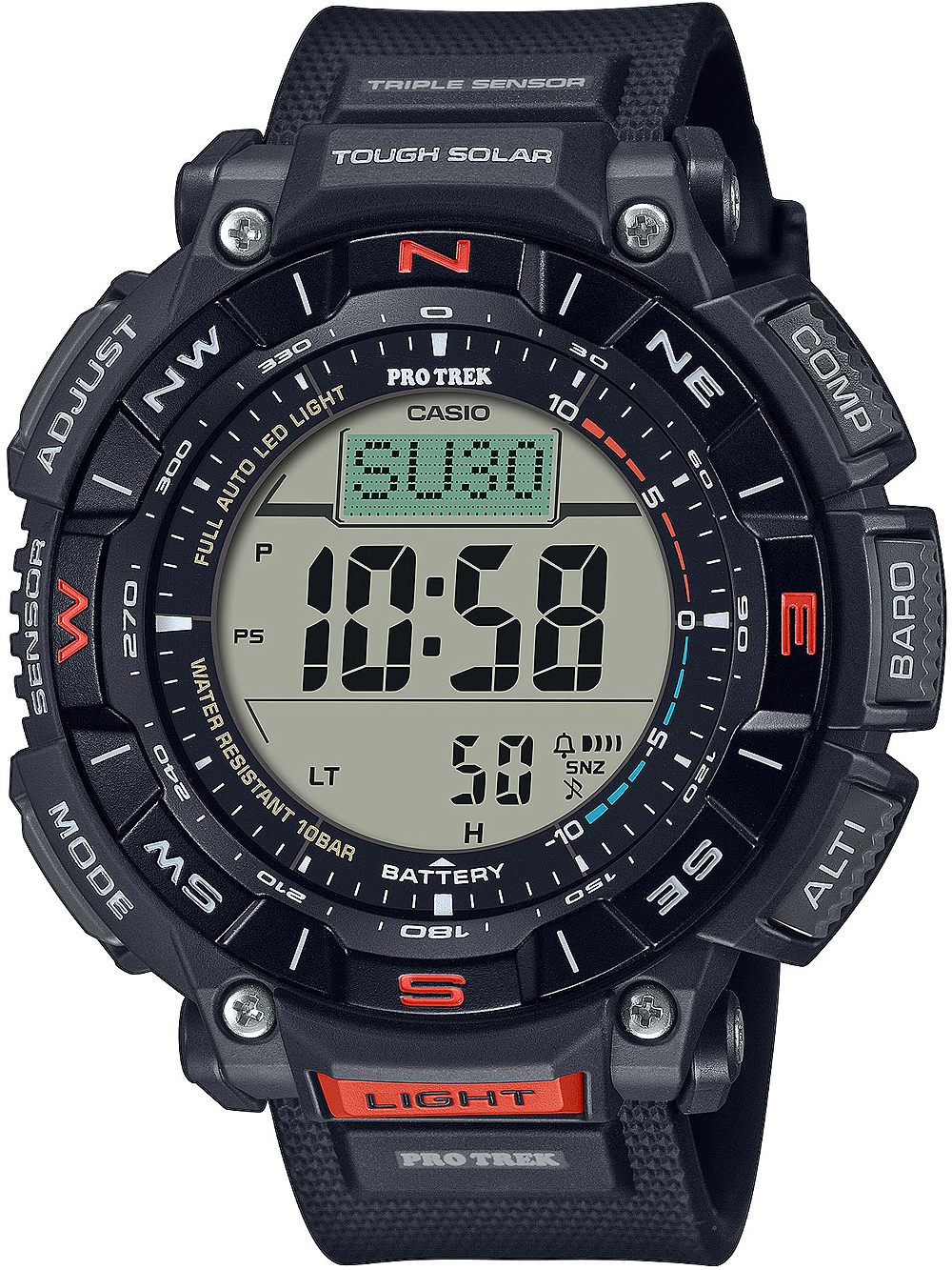Casio Pro Trek Outdoor Uhr Solar Funk Pro Trek Outdoor Damenuhr
